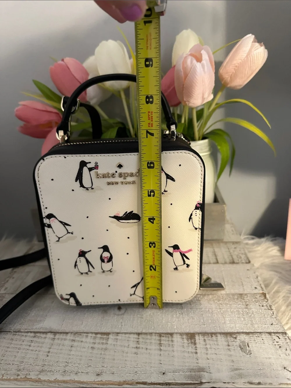 Kate spade vanity penguin crossbody bag